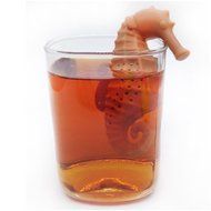 MAXGOODS Fine Silicone Deep Sea Horse Tea Infuser Loose Leaf Mug Strainer Cup Steeper Filter N2