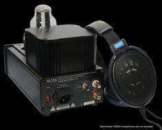 Woo Audio WA6 Vacuum Tube Class-A Headphones Amplifier (Black) N2