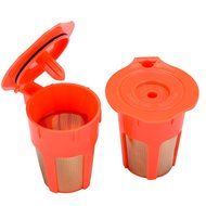 Bapdas Golden Reusable K-Carafe Filter for Keurig 2.0 - K-Cup Reusable 4-5 Cup Carafe Filter for Keurig 2.0: K200... N3