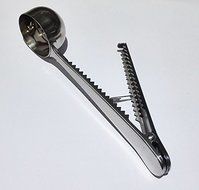 SelfTek Coffee Measuring Scoop with Bag Seal Clip Stainless Steel Spoon N4