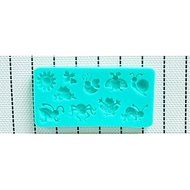Sher Sunflower Bees Frog Snails Baking Fondant Cake Chocolate Candy Mold N2