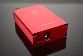 Huanyu Instrument&reg;Portable U3+ Hifi Mini-A headset amplifier Headphone Amplifier HIFI DIY（Red）