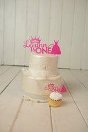 Girl Birthday Cake Topper - Cupcake Toppers - Personalized - Customized N3