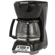 Proctor Silex 43672 12 Cup Black Programmable Coffee Maker N5