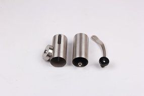 Your House Gadgets Nice Stainless Steel Coffee Grinder - Portable Coffee Mill Grinder With Window, Compact, Traveling... N5