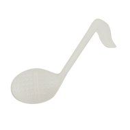 uxcell Musical Note Tea Ball Filter Strainer Infuser for Home White