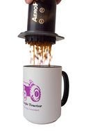 The Purple Tractor's Filter Set For Use With The AeroPress Coffee Maker - 2 Stainless Steel Precision Fit Reusable... N7