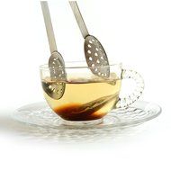 Norpro 5526 Round Stainless Steel Tea Bag Squeezer, Set of 2 N5