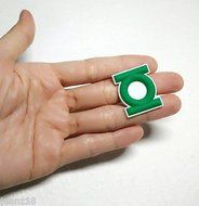 Silicone Mold Green Lantern Logo Avengers Superheroes (28mm) Fondant Jewelry N3