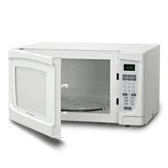 Westinghouse WCM16100W 1000 Watt Counter Top Microwave Oven, 1.6 Cubic Feet, White Cabinet N7