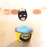Astra shop Outer Space Themed Party Cupcake Wrappers with Picks - Makes 12 Cupcakes N6