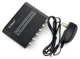 E-More&reg; High Ouality Digital AC3 DTS Optical SPDIF/Coaxial Dolby Audio to Analog 5.1 Channel Surround Audio Sound... N2