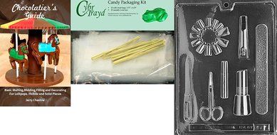 Cybrtrayd J077 Manicure Kit Chocolate Candy Mold with Exclusive Cybrtrayd Copyrighted Chocolate Molding Instructions N5