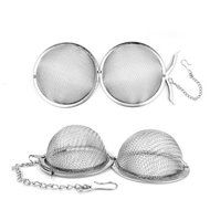 Sonline Mesh Tea Infuser Stainless Steel Strainer Egg Shaped Diameter 4.5cm N4