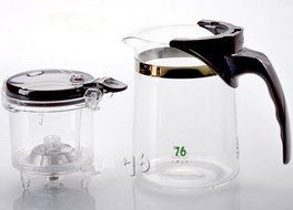 Top Grade Automatic Glass Tea Cup/teapot with Infuser(500ml) N2
