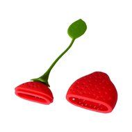 Tea Infuser, 4 Pack Leaf shaped plus 1 FREE Strawberry Shaped Tea Infuser. Tea Strainer with Stainless Steel and... N3