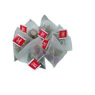 Lucklovely Empty Heat Sealing Nylon Triangle Filter Tea Bags for Loose Tea 5g 50Pcs N3