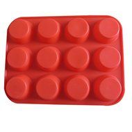 Mini Silicone Muffin/ Cupcakes food grade Baking trays - BPA Free FDA standards silicone- Nonstick-Easy to Fold...