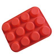 Mini Silicone Muffin/ Cupcakes food grade Baking trays - BPA Free FDA standards silicone- Nonstick-Easy to Fold... N2