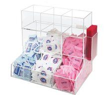 OnDisplay Acrylic Sugar/Creamer Station N3