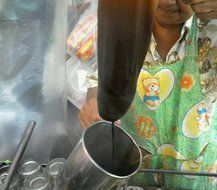 Cloth Lint Sock coffee strainer, Bag old traditional Ancient,Thai coffee Filter, Tha Tea Filter, Fruit Smoothie... N4