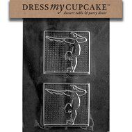 Dress My Cupcake Chocolate Candy Mold, Female Gymnast
