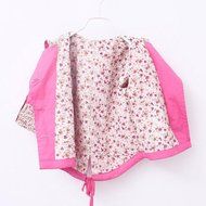 Jackets ,BeautyVan Kid Baby Girls Floral Print Coat Outerwear Girl Windbreaker Baby Jackets Clothes (L, Pink) N11