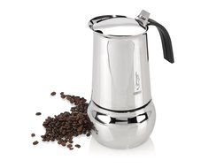 Bialetti 06812 Kitty Coffee Maker, Stainless Steel, 4-Cup(8 oz) N5