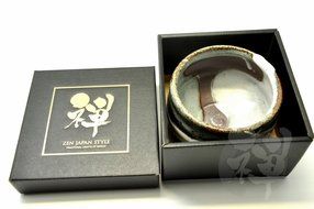Japanese Mino Yaki ware Matcha Bowl Green Tea 11.5 / 11.5 / 8cm (4.5 / 4.5 / 3.1inch)[7330] N4