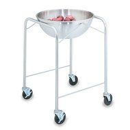 Vollrath 79301 S/S Mobile Bowl Stand with 30 Qt. S/S Mixing Bowl
