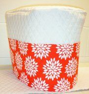 Orange Floral Starburst Keurig Coffee Brewing Systems Cover (B70, K70, K75, K79, All Orange Floral Starburst)