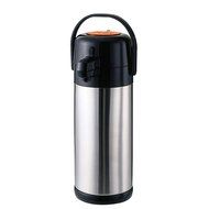 Service Ideas SECA30S Airpot with Pump, Stainless Steel Lined, 3 L