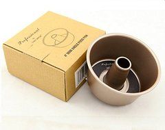 Astra shop Set of 2 Premium Mini Nonstick Angel Food Chiffon Cake Pan, 3.5 x 1.5 Inch