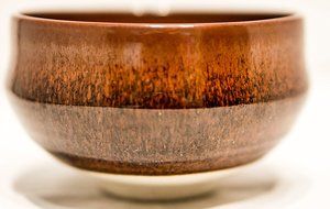 Matcha bowl chawan Hagiyaki brown-red Artist Artwork N4