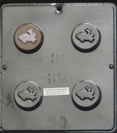 Bunny Rabbit Easter Oreo Cookie Sandwich Chocolate Candy Mold 1639