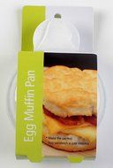 Good Living Microwave Egg Muffin Breakfast Sandwich Pan for Eggs in a Minute or Less, 3-pack N3