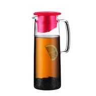 Bodum Biasca Ice Green Tea Jug, 40 oz, Red N2