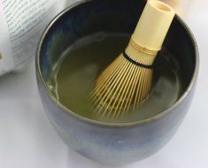 Chawan or Matcha Tea Bowl, Ceramic Bowls, Pottery Handmade in Vermont (Mixed Blue) N7