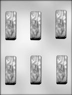 CK Products 2-7/8&quot; Candy Bar Choc Mold