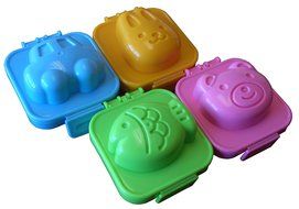 Boiled Egg Mold Bear and Rabbit N4