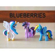 12Pcs/Set 5CM Lot of My Little Pony funny Cake Toppers Doll Action Figures Toy C N6