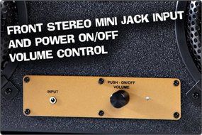BlackBox High Power Plug n Play Audio System Connects To TV, iPod, iPhone, Smart Phone, and Gaming Consoles N8