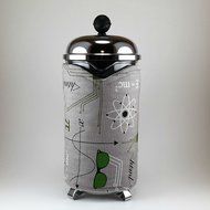 French Press Cozy, 8 cup Cafetiere Cosy, Geeky Gift, Science Nerd, Coffee Lover N2
