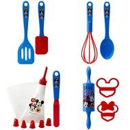 Zak Designs Mickey Mouse 15 Piece Baking Set For Kids, Decorated N2