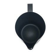 Coffee Nebula Stainless Steel Non-Stick Professional Milk Frothing &amp; Steaming Pitcher/Cup (20oz (600ml), Black) N7