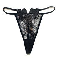 Underpants ，Beautyvan Comfortable Womens White Love panty G string thong underwear (Red) N3