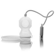 Silicone Diver Deep Tea Leaf Herbal Spice Strainer Filter Infuser Diffuser Bag-Gray N2