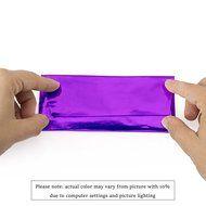 Foil Wrapper (Silver) - Pack of 100 Candy Bar Wrappers with Thick Paper Backing - Folds and Wraps Well - Best... N50