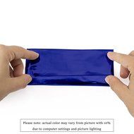 Foil Wrapper (Silver) - Pack of 100 Candy Bar Wrappers with Thick Paper Backing - Folds and Wraps Well - Best... N52