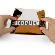 Foil Wrapper (Silver) - Pack of 100 Candy Bar Wrappers with Thick Paper Backing - Folds and Wraps Well - Best... N53